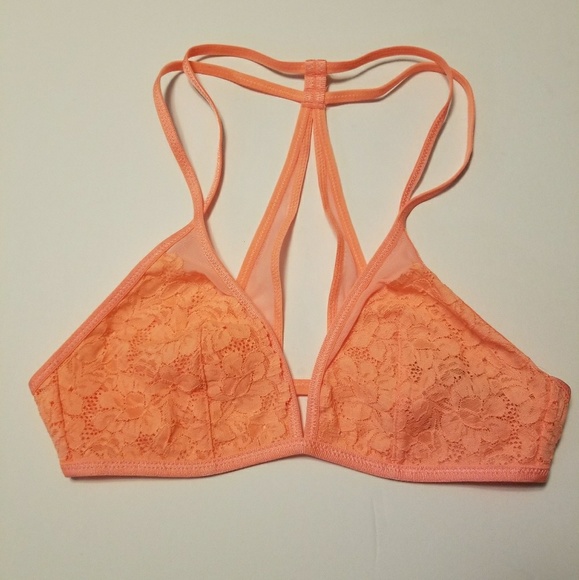 NWOT Free People Intimately  Copper Lace  Bralette - Picture 1 of 3